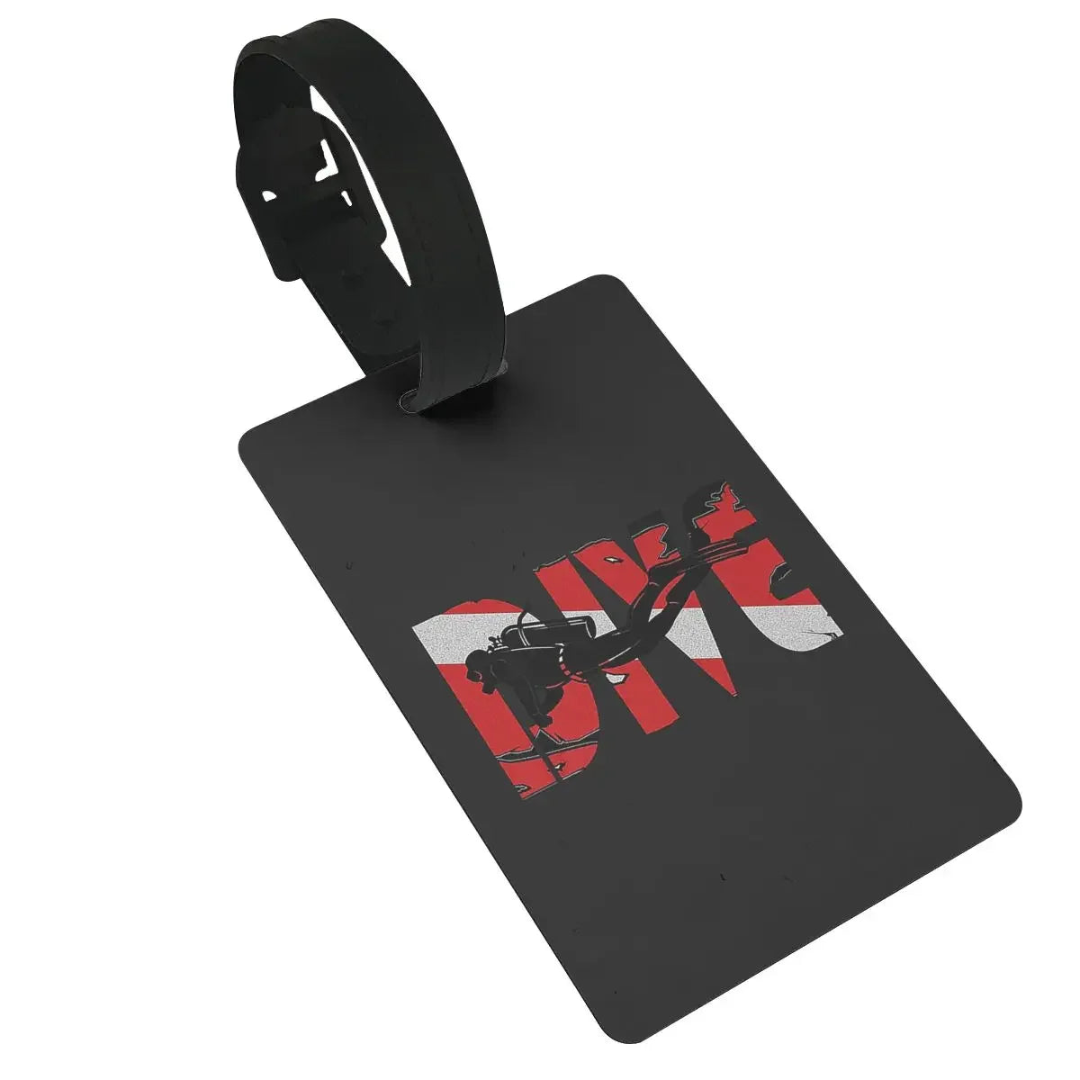Scuba Diving DIVE Scuba Diver Gift Luggage Tags Suitcase Accessories Travel  Baggage Boarding Tag Portable Label Holder ID Name