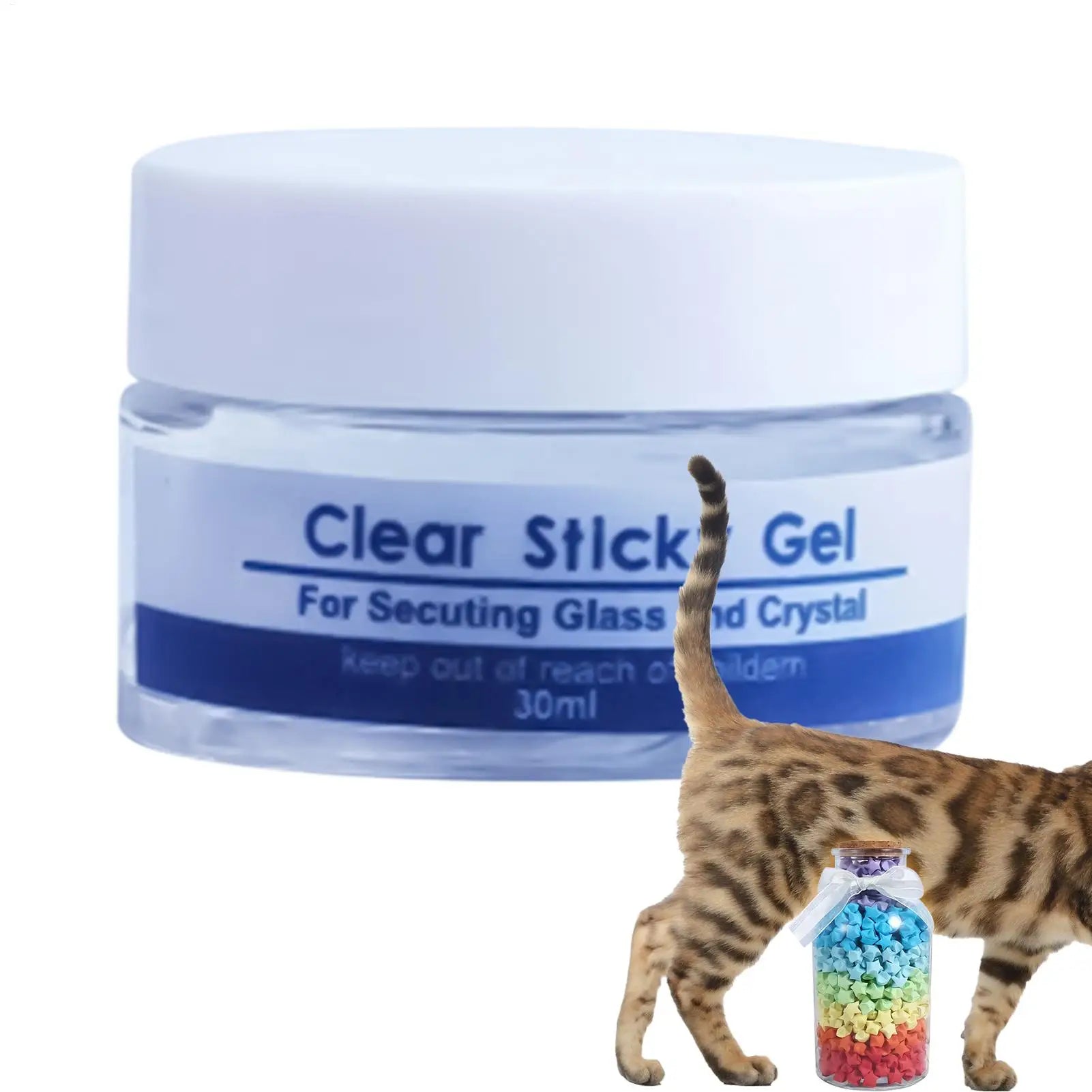 Clear Museum Wax Putty, Removable Reusable Adhesive For Glass Ceramic Figurines Non-Toxic Collectibles Display Hold, No R esidue