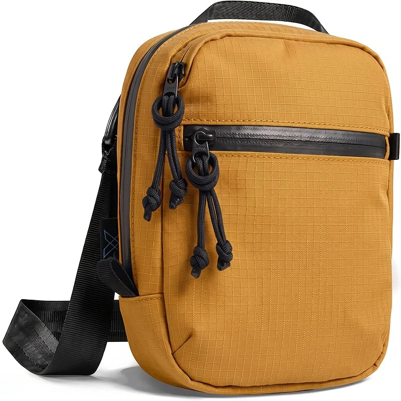 Shoulder bag, travel bag, crossbody bag can hold 4-6 passports, multiple pockets can store cards and documents for daily use