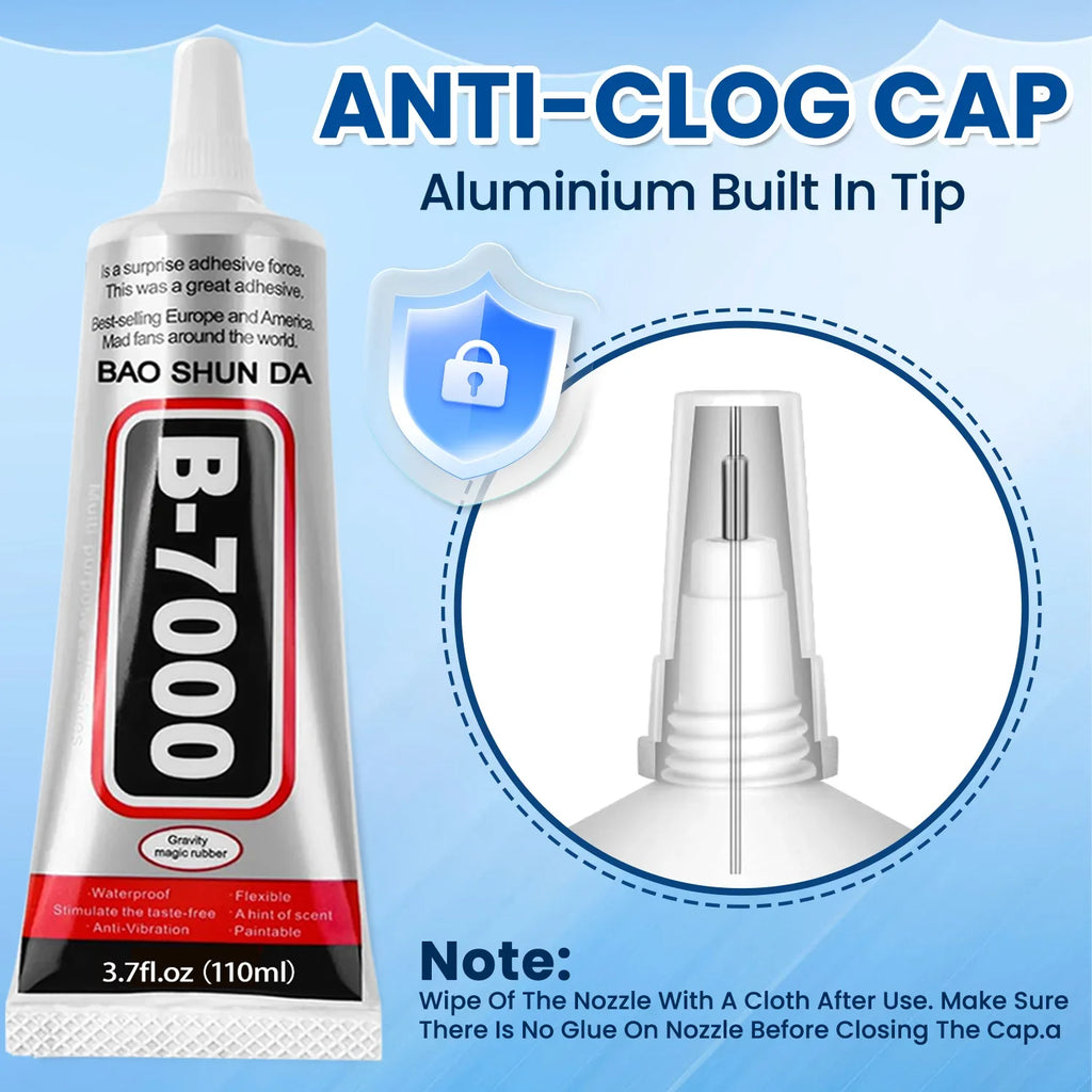 Fabric Glue Permanent, Fabric Glue for Patch, Clear Fabrics Adhesive for Clothing Permanent Washable for All Cotton,Polyester.