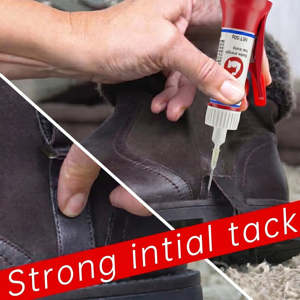 5210 Industrial Super Glue 50g High Viscosity Fast Bond Liquid Adhesive Precision Needle Tip Wood Metal Shoe Heavy Duty Repair