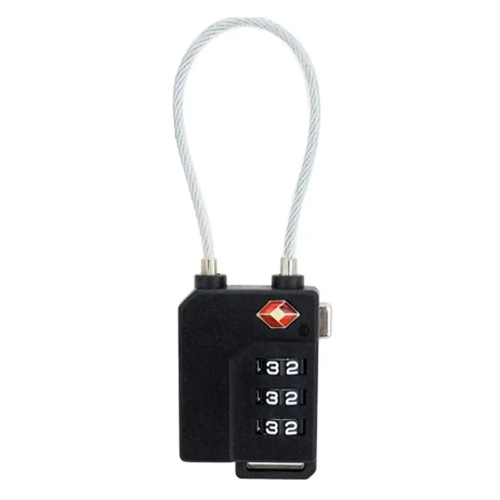 Padlock Password Lock Steel Wire Security Lock Suitcase Luggage Coded Lock Cupboard Cabinet Locker 3 Digit Password Lock
