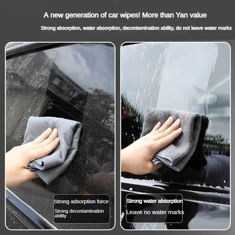 Car Cleaning Towels-Microfiber Material,car accessories,for Volkswagen Jetta Golf Passat Polo Tiguan Arteon CC
