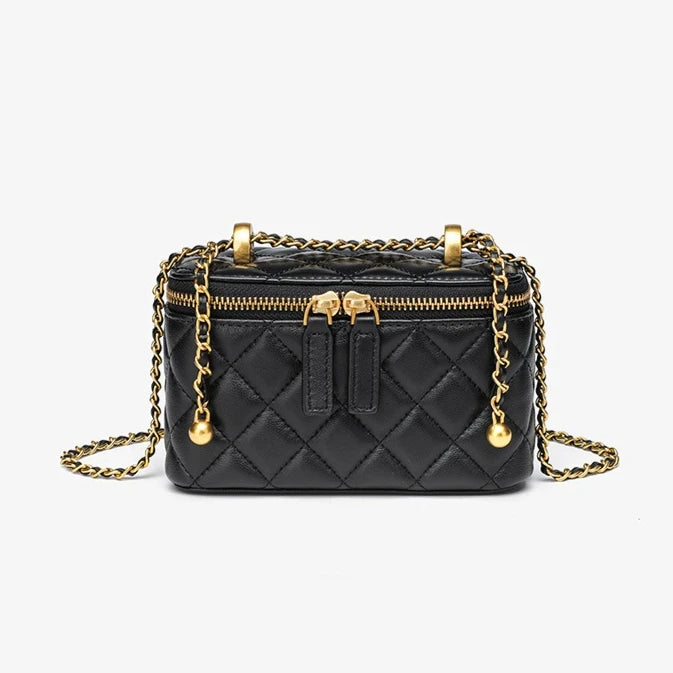 Luxury Mini Box Crossbody Bags Small Chains Shoulder Bag Square Purses and Handbags Sling Bag Tote Clutch for Women Brands 2026
