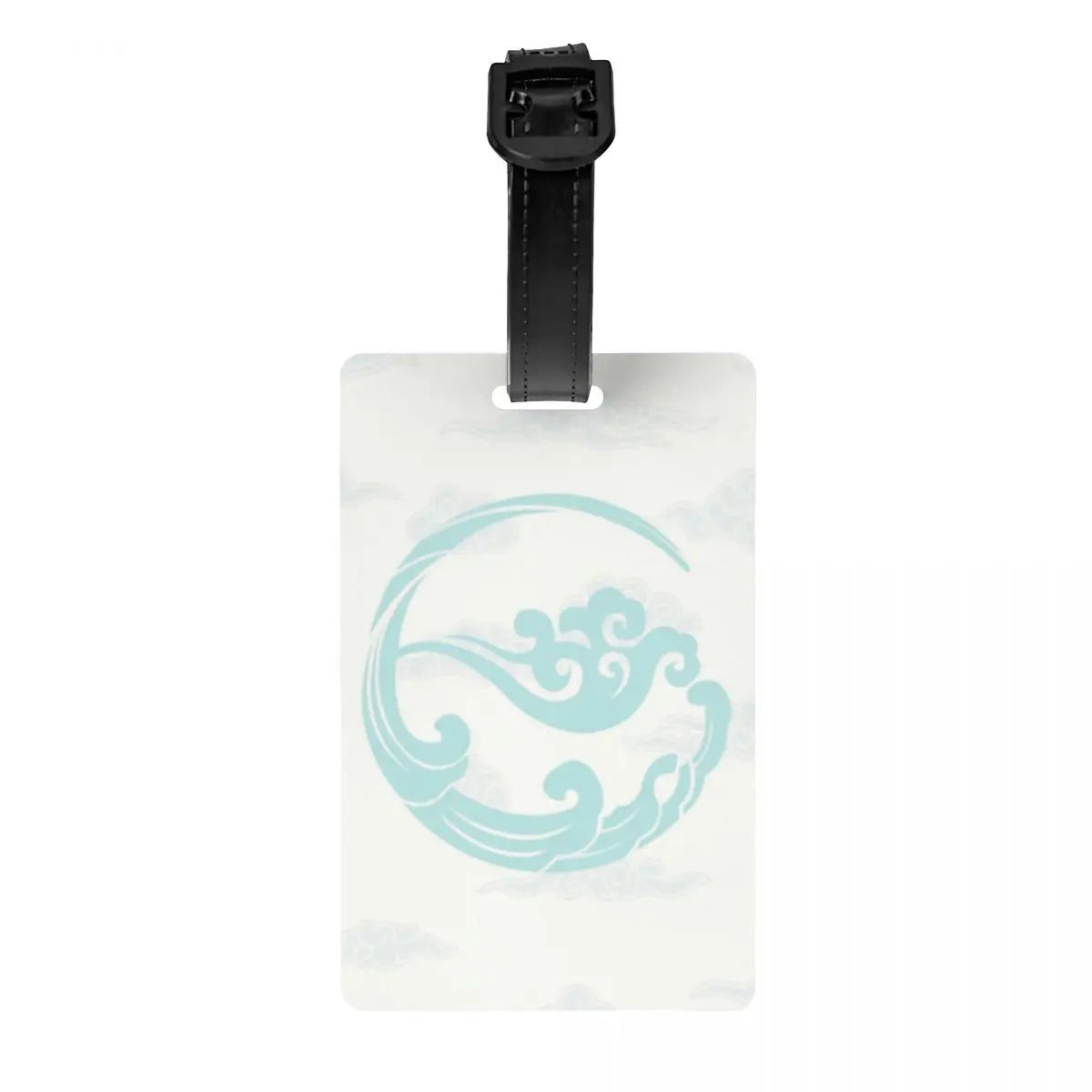 Custom Mo Dao Zu Shi Gusu Lan Logo Luggage Tag The Untamed TV Show Travel Bag Suitcase Privacy Cover ID Label