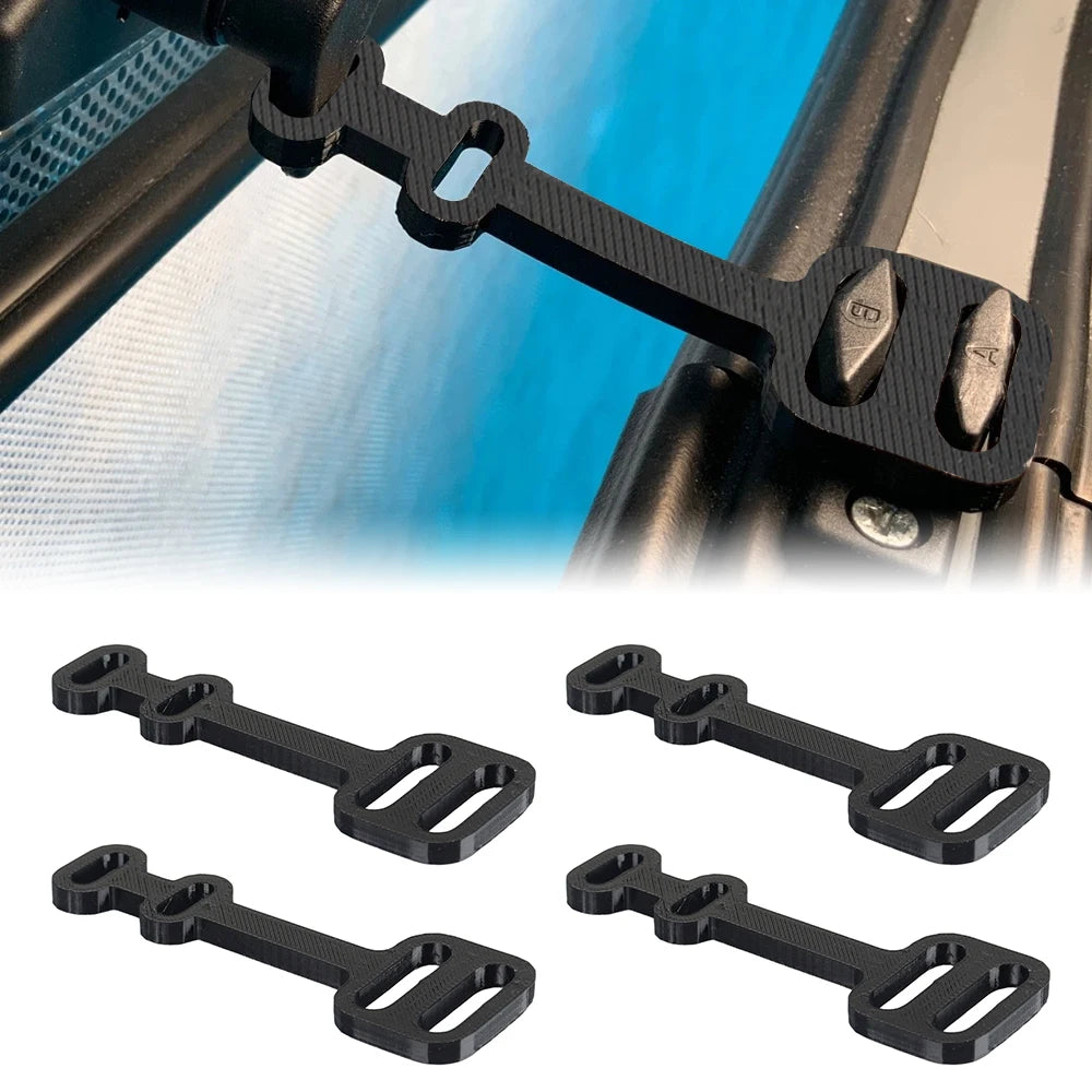 1/2pcs Caravan Window Ventilation Limiter For Motorhome Window Ventilation Stay For PolyPlastic Windows Limiter RV Accessorie
