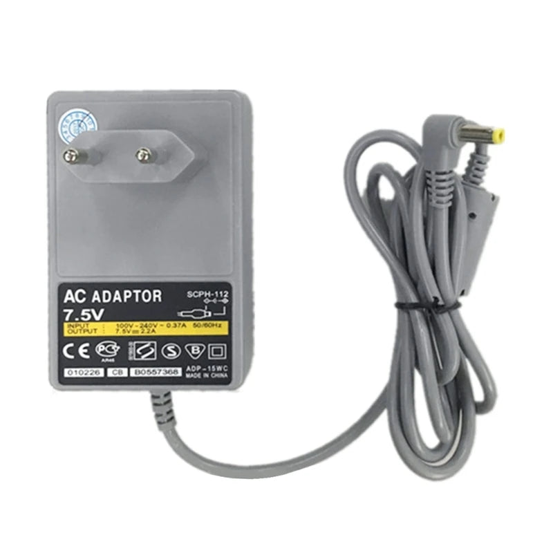 Industrial Grade Power Supply Adapter EU-plug/US-plug AC Adapter Gaming Accessories 110-220V Compatible- for PS1 Durable