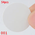 54Pcs/SET  Wooden Furniture Self Adhesive Screw Cap Cover Hole Stickers Wood Craft Desk Cabinet Drawer Art Sticker Ornament