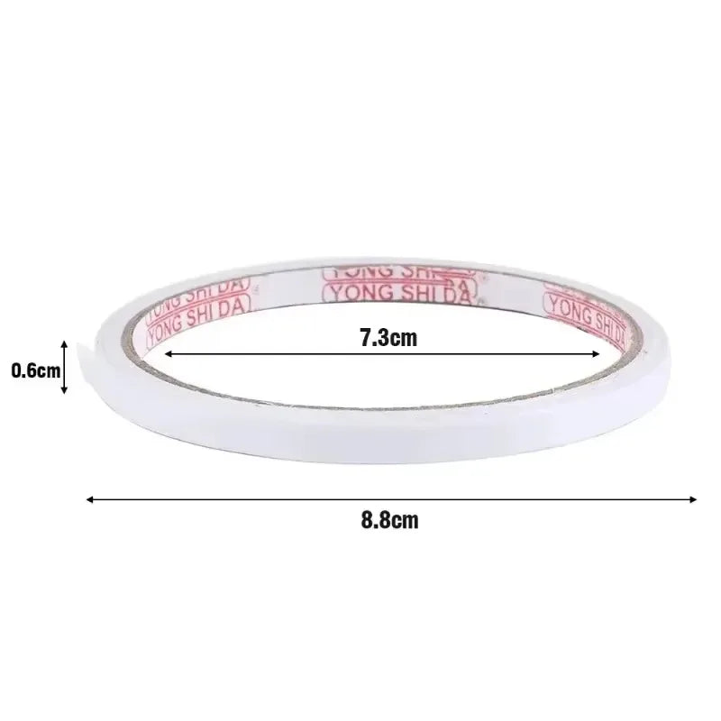 6mm Ultra-thin Double Sided Tape Strong Sticky Tapes Super Adhesive  Stickers Strips for DIY Craft Home Office School Wholesale
