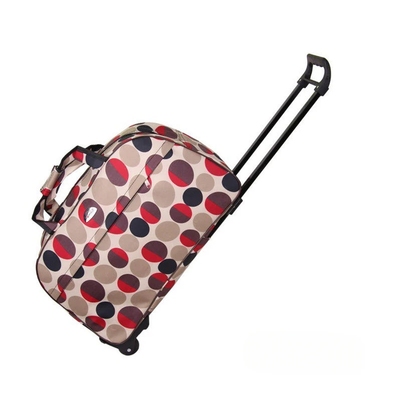 Travel Trolley Bag With Wheels Business Rolling Luggage Wheeled Bag Trolley Suitcase Waterproof Fashion Men Women Travel Bags