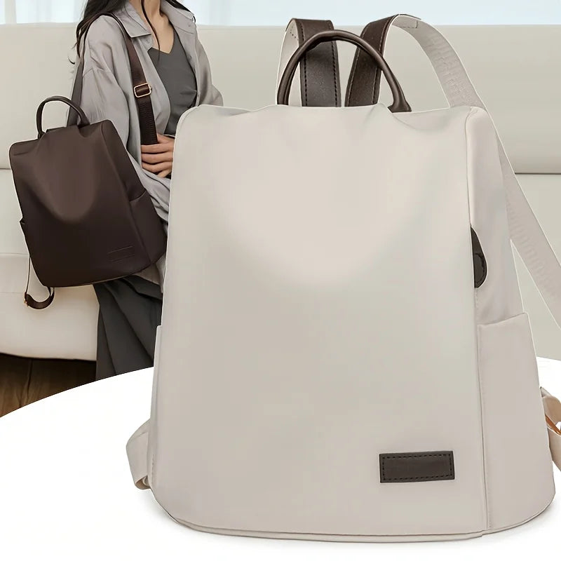 Anti Theft Backpack for Women, New Fashionable Single Shoulder Backpack, Zipper Closure, Large Capacity, Lightweight Backpacks
