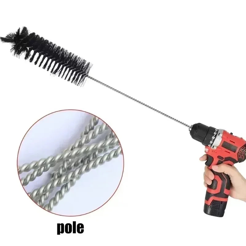 Car Carbon Deposit Cleaning Brush Stainless Steel Gap Brush Air Intake Valve Combustion Chamber Engine Maintenance Tool