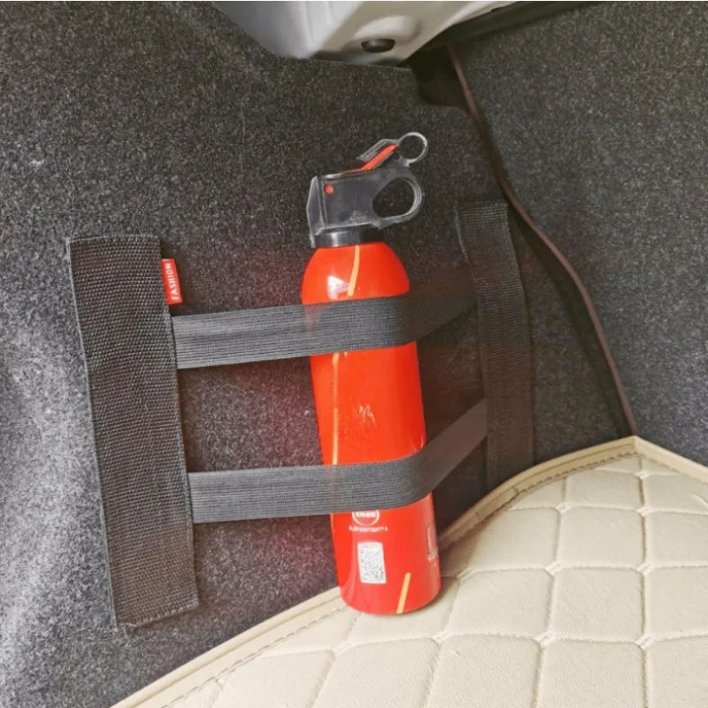2pcs 38cm Car Trunk Debris Fixing Elastic Band Velcro Strap Storage Mesh Bag Stick Firmly  Luggage Practical Cn