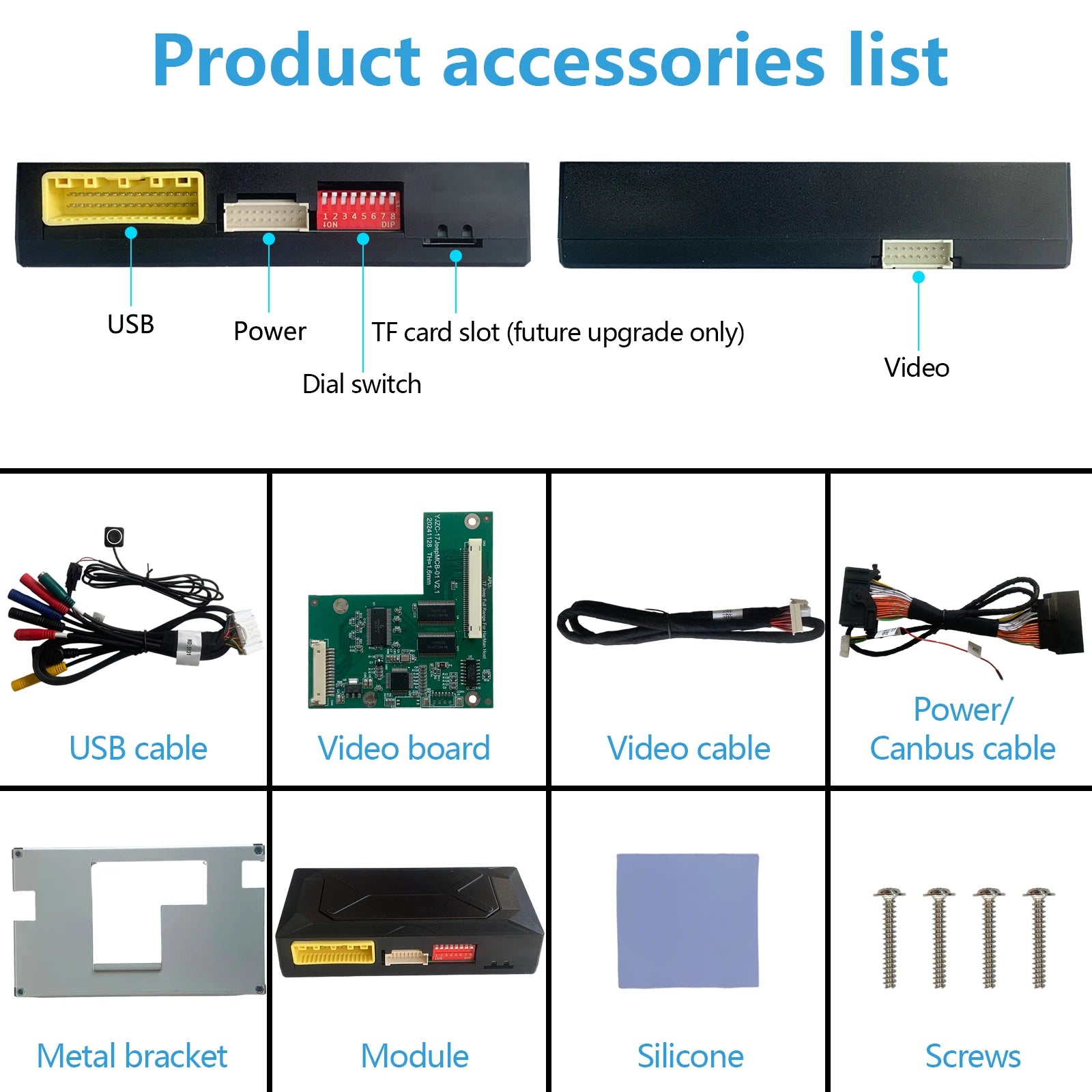 2026 New&Easy Installation Module, CarPlay & Android Auto for Jeep Cherokee/Grand Cherokee, Dodge Ram/Charger/Challenger/Durang