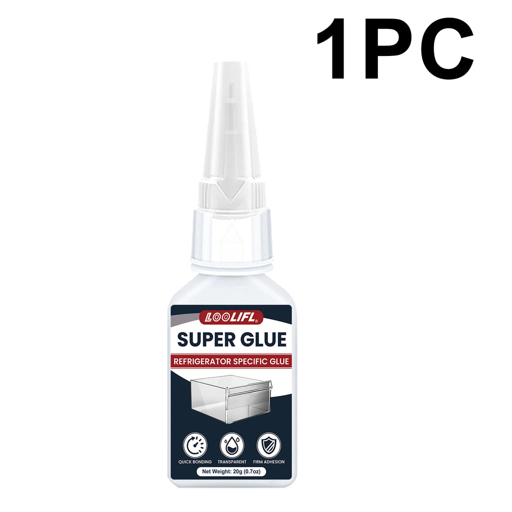 Super Glue, Quick Drying Glue, Suitable For Refrigerators And Freezers, Glass, Acrylic, Plastic, Cold Resistant, Antifreeze