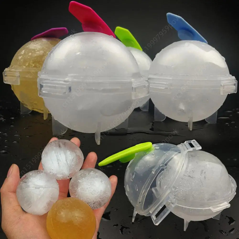 10-100 Pcs Silicone Ice Cube Maker DIY Ice Ball Cocktail Mold Kitchen Bar Supplies Portable Round Ice Cube Shape DIY Bar