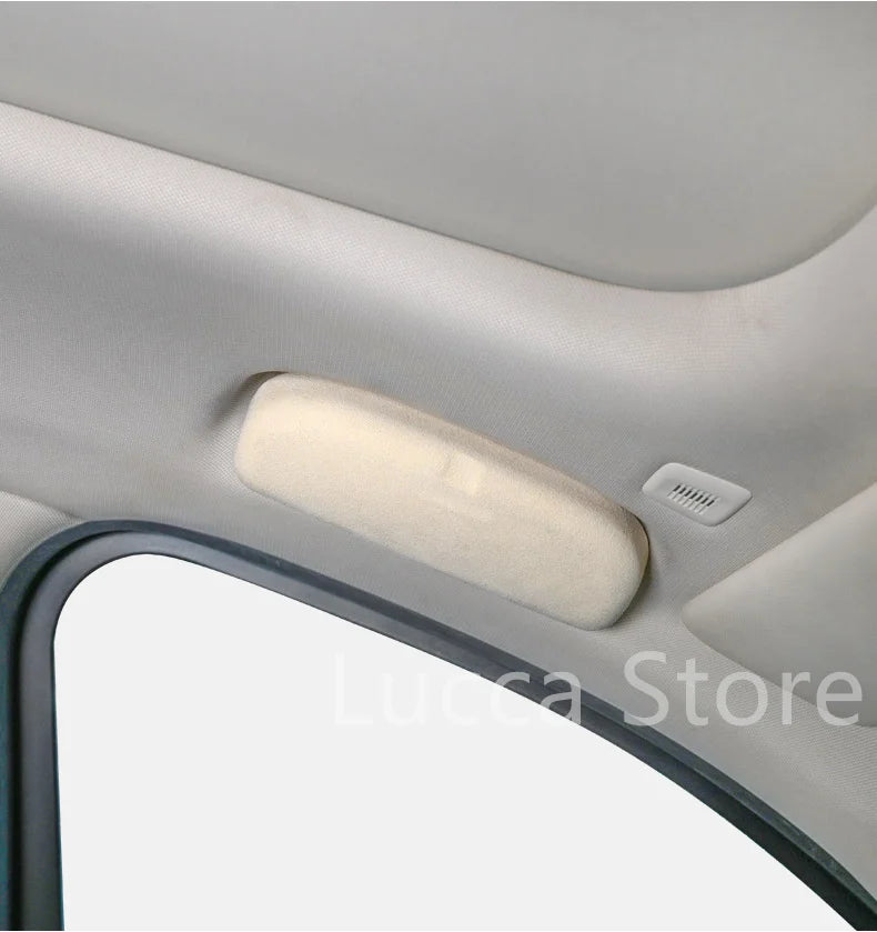 Top Suede For BMW F06 F07 F10 F11 F12 F13 F15 X5 F16 X6 F20 F25 F26 G15 G20 G30 G90 Sunglasses Case Holder Glasses Box Storage