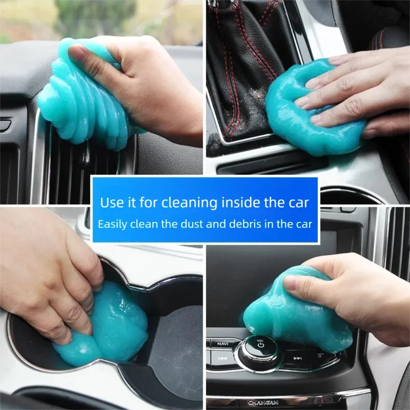 Auto Car Cleaning Pad Glue Powder Magic Cleaner Dust Remover Gel Home Computer Keyboard Clean Tool XCN01