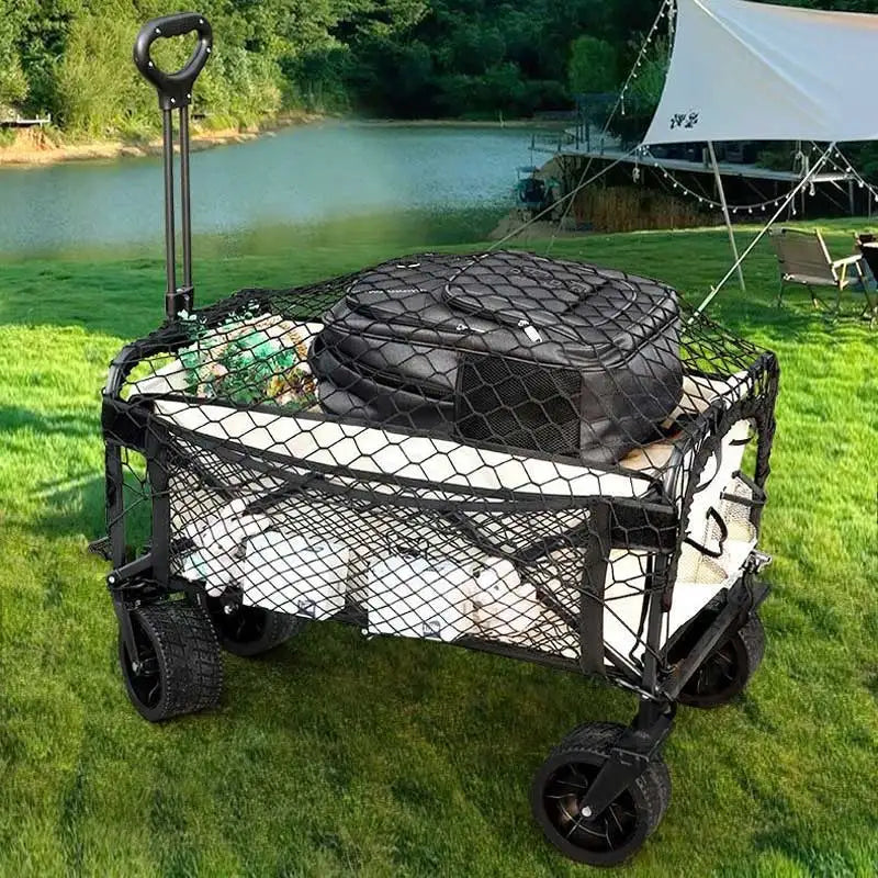 Camper Van Fixing Net Pouch, Hand Truck Fixing Luggage Net, Vehicle-mounted Storage Net Pouch, Car Trunk Net Pouch