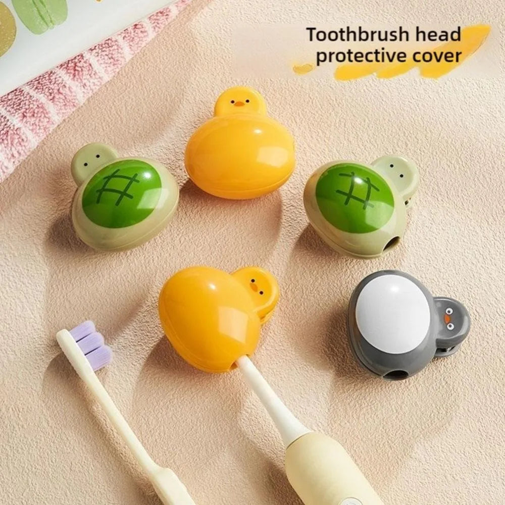 Toothbrush Head Protective Cover Portable Travel Toothbrush Dust Cap Cover for Bathroom Supplies