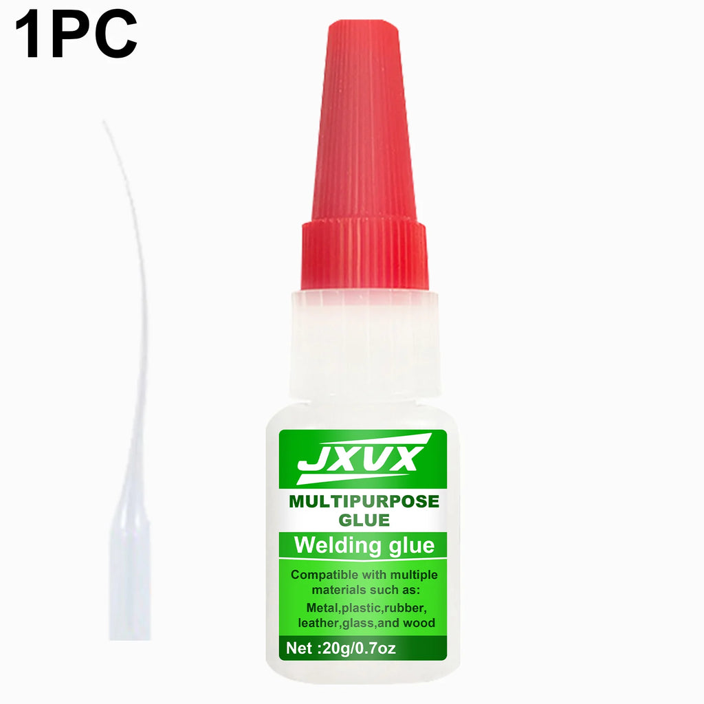 JXVX 20 g High Strength Oily glue for welding-Powerful Instant glue Universal Superglue for Resin, ceramics, Metal and glass