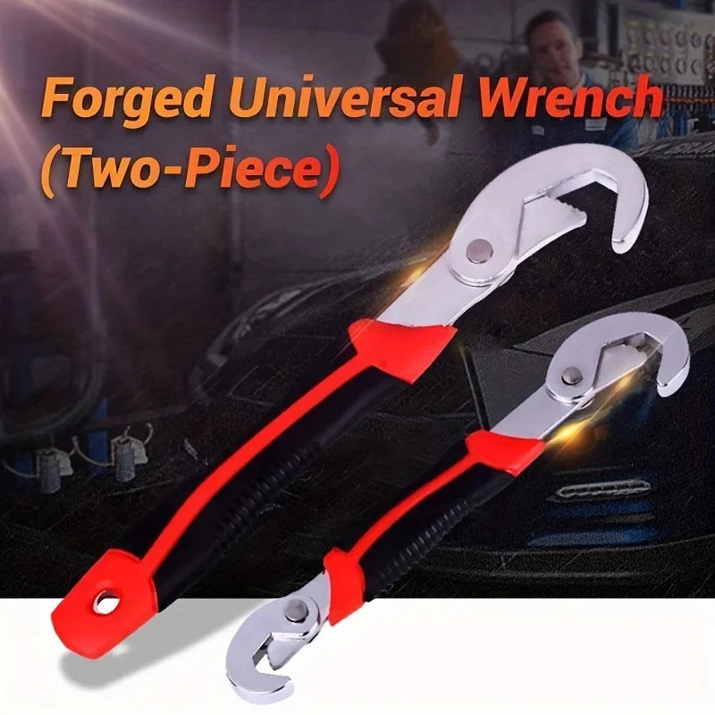 Multifunctional Universal Spanner, 6-32mm Adjustable Wrench, Anti-slip Stainless Steel Tool for Workshop & Woodworking