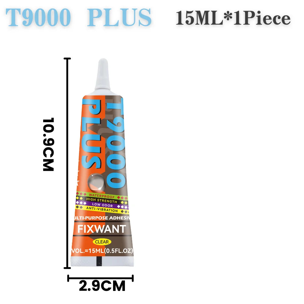 T-9000 Upgrade T9000 PLUS Clear Phone Watch Repair Contact Adhesive Waterproof Low-corrosion Leather Fabric Glue 15/50/110ML