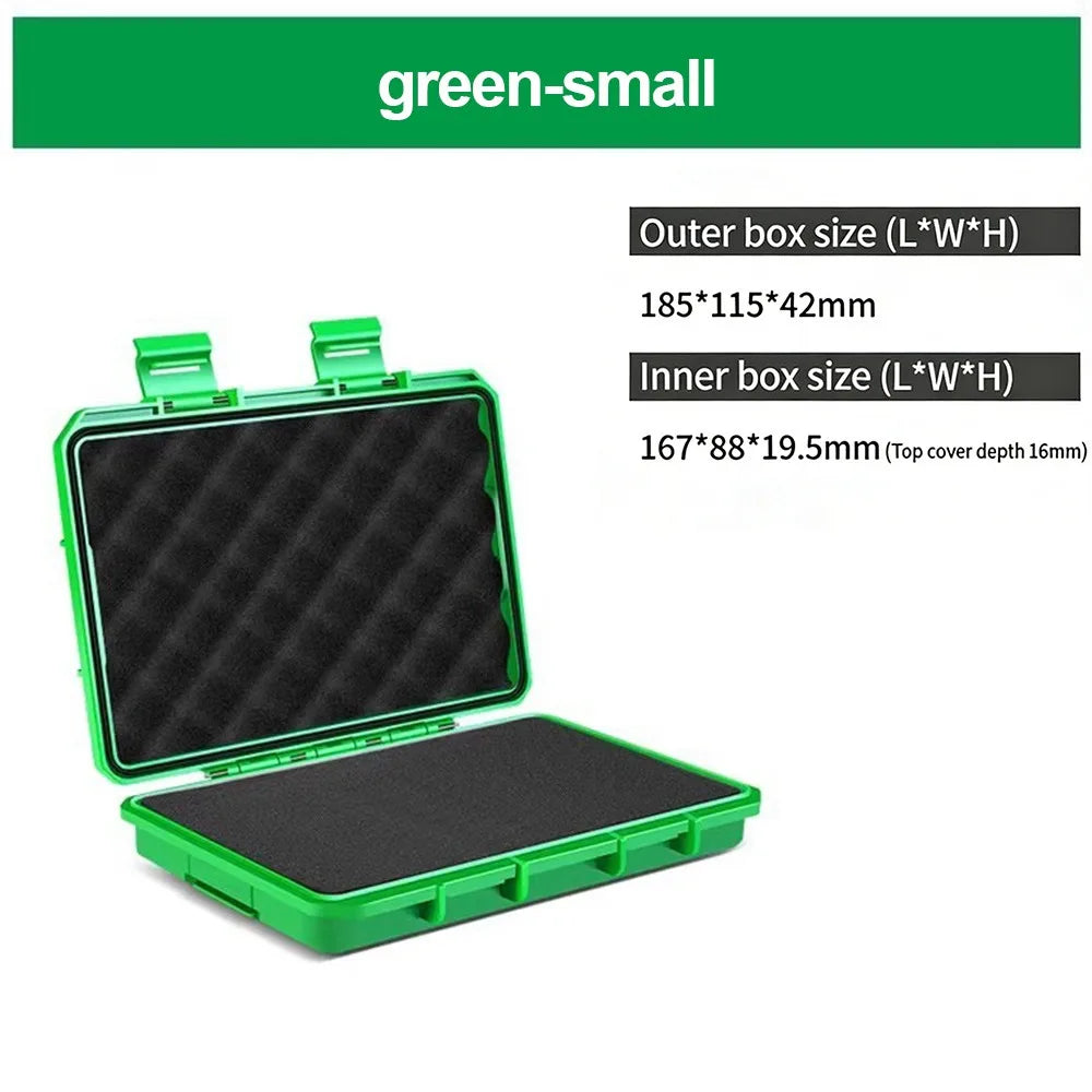 Plastic Storage Case Shock Resistant Organizer Protection Equipment Box Multi-functional Protective Padding Tool Storage Box