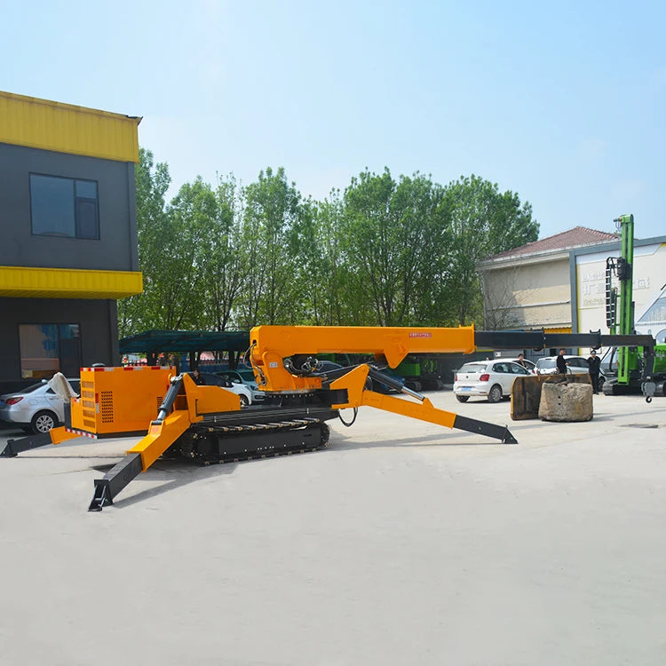 Electric Mini Spider Crane 3 Ton For Indoor Construction Material Lifting Warehouse Factory Use Remote Control Customized sale