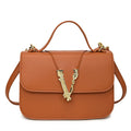 Original Square Diaper Bag Women Satchel Handbag Textured Leather Crossbody Shoulder Purse Retro Classic