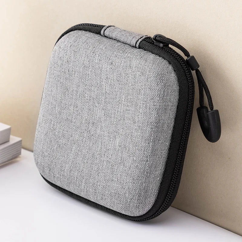 1 Pcs Storage Bag For Game Console Storage Gray Waterproof Carrying Gray Case  EVA Shell Protection Cover For-Gaming Parts