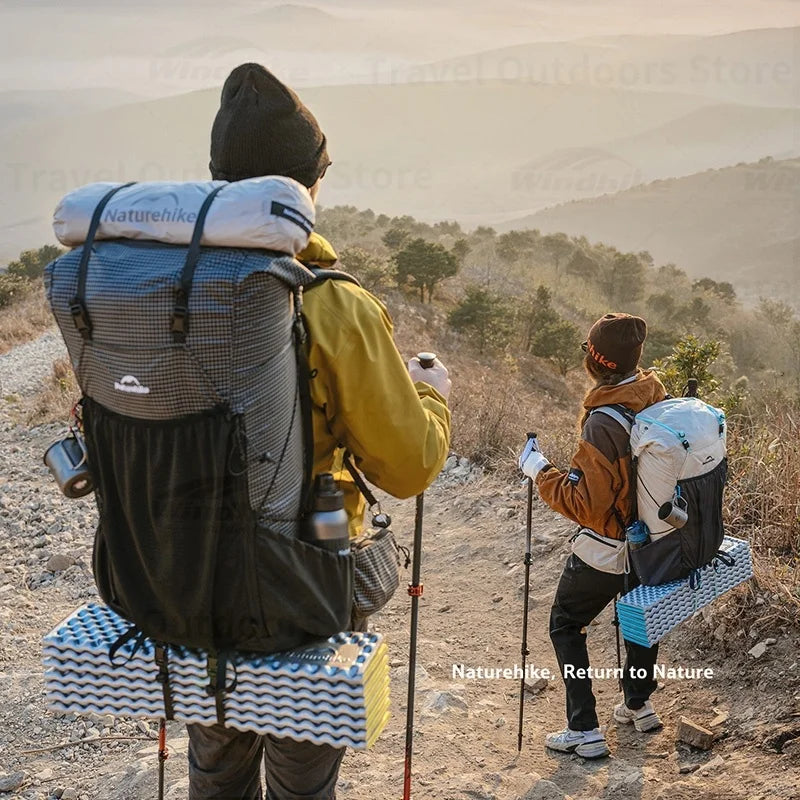 Naturehike Rock 2.0 Backpack Large Capacity Waterproof Travel Bag Camping Trekking Bag Outdoor Hiking Backpack With Rain Cover