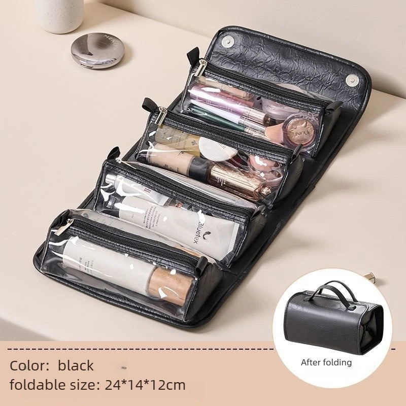 Wash Makeup Bag Large Capacity Portable Makeup Bags Travel Waterproof Four in One Detachable Packaging Storage Bag