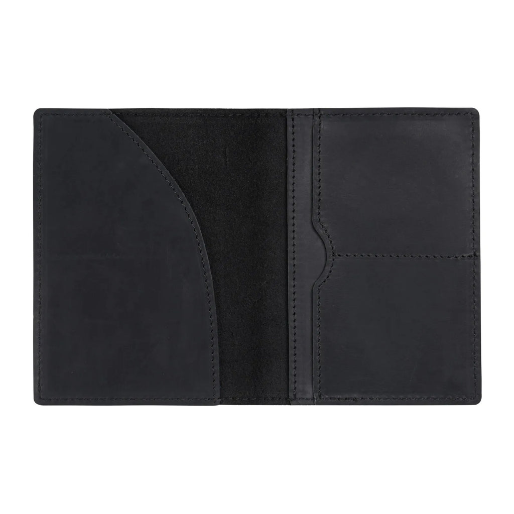 Leather Passport Holder for Travel Essentials, Slim Passport Cover Case Travel Wallet Bifold Credit Card Bag for Women Men
