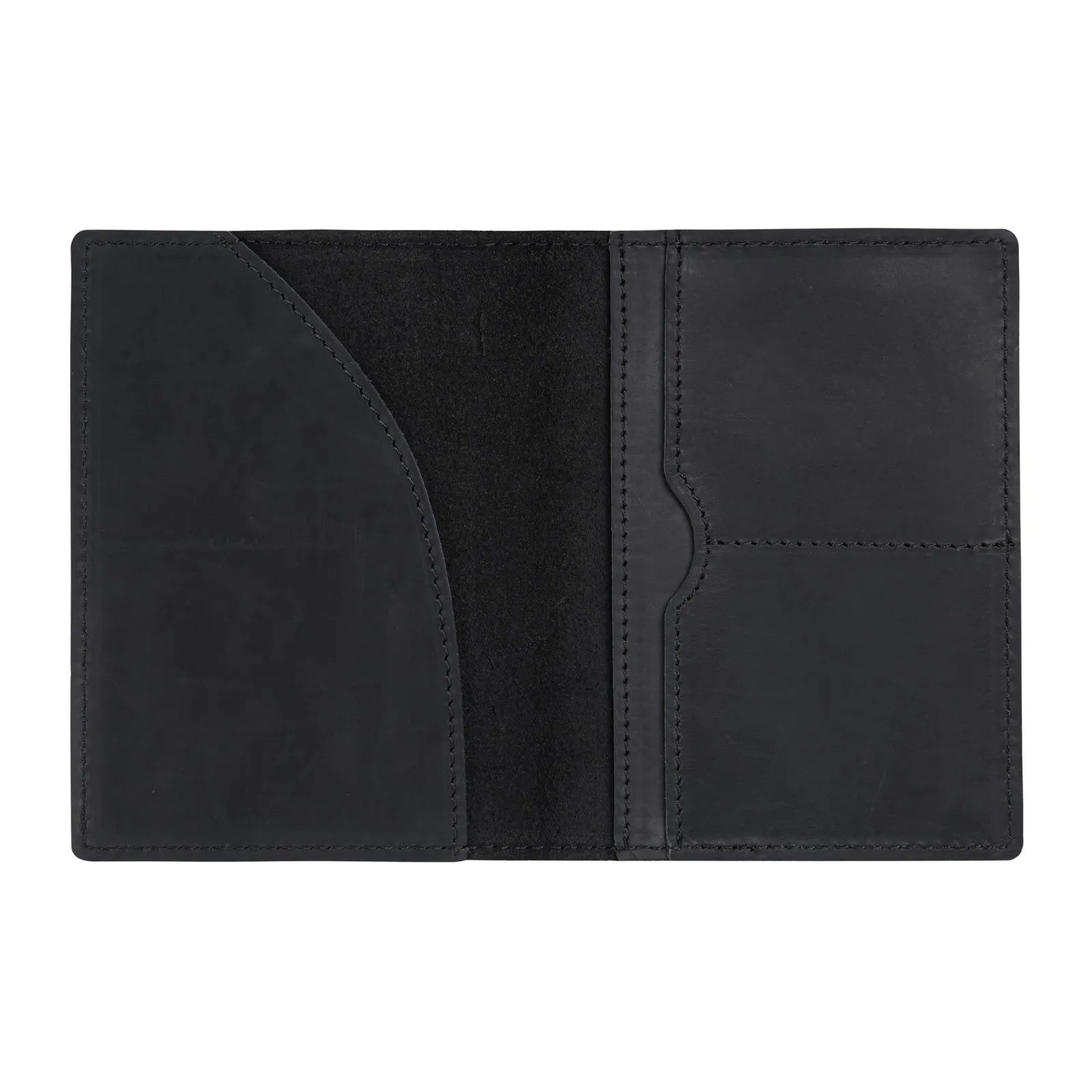 Leather Passport Holder for Travel Essentials, Slim Passport Cover Case Travel Wallet Bifold Credit Card Bag for Women Men