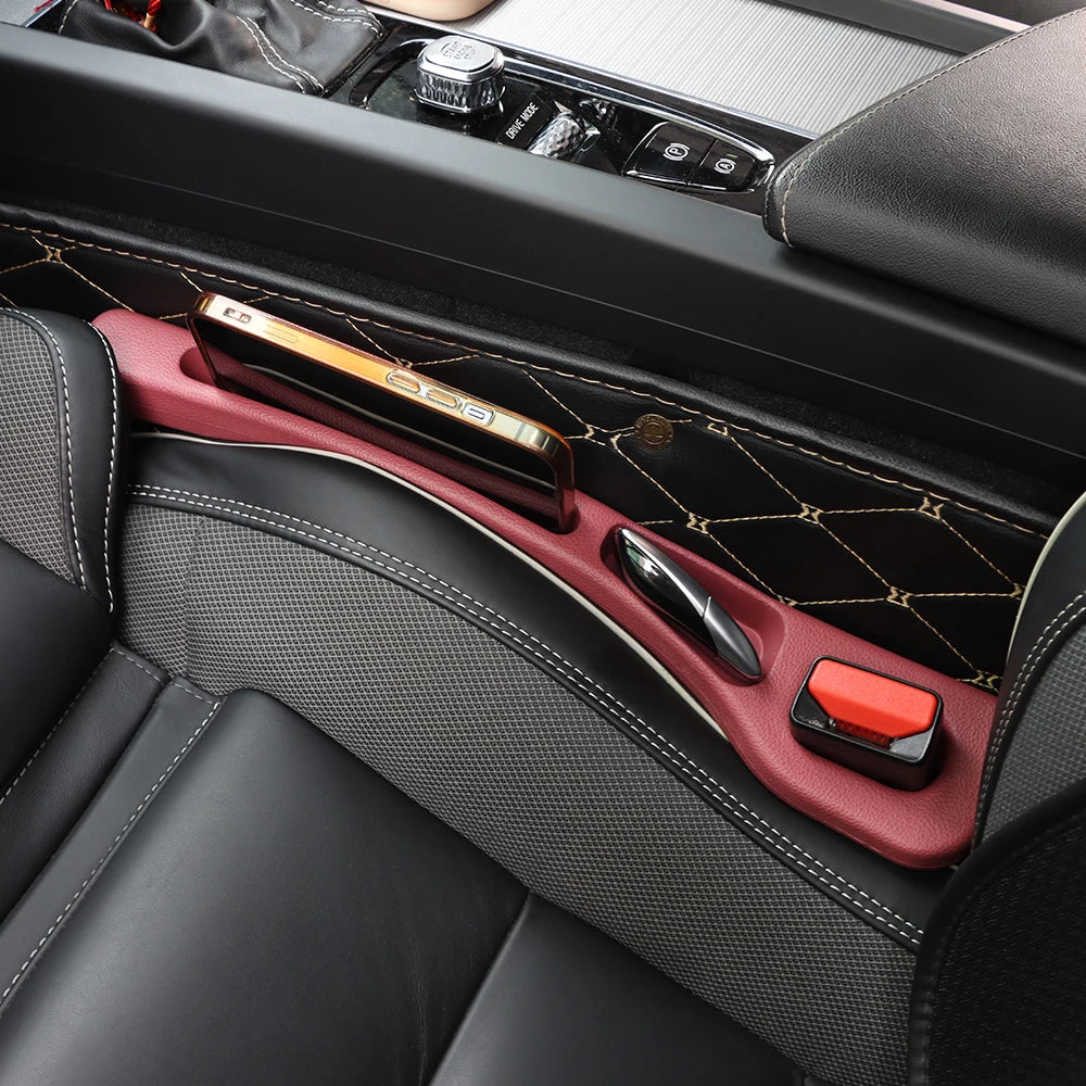 For Xpeng G6 2023 2024 2025 2026 2PCS Universal Car Seat Crevice Leak Proof Strips Gap Side Seam Filler Storage Accessories