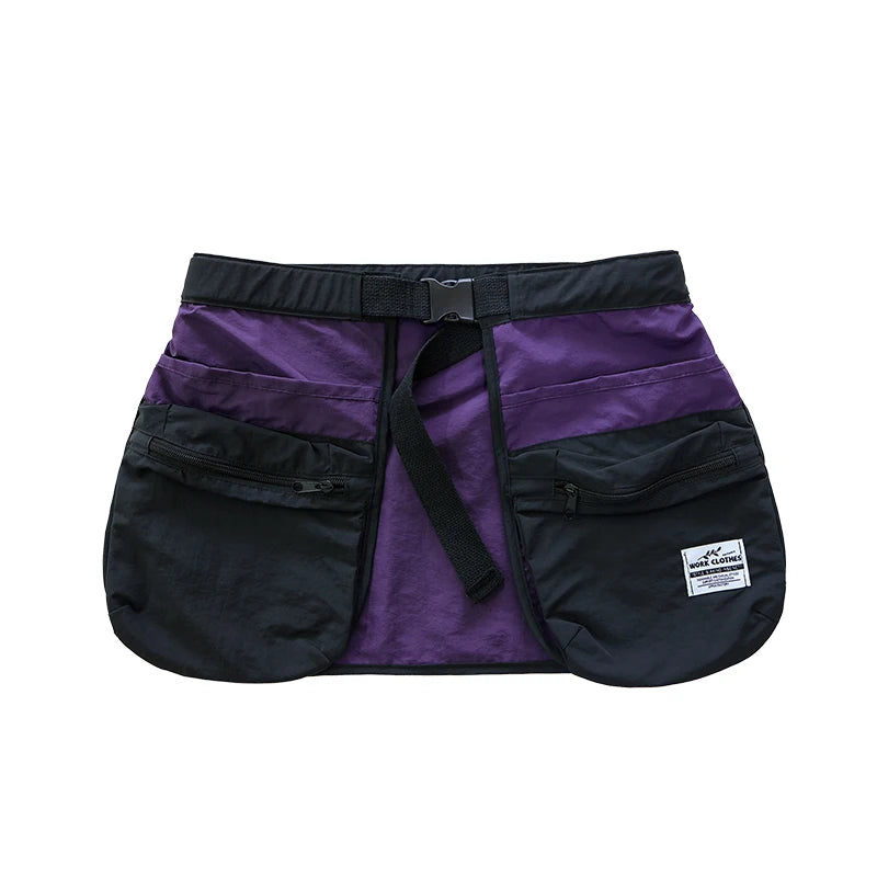 Multi Pocket Zipper Waistband, Apron, Waist Bag, Comfortable Multifunctional, Niche Tourism, Sports, Fitness, Cycling, Fishing