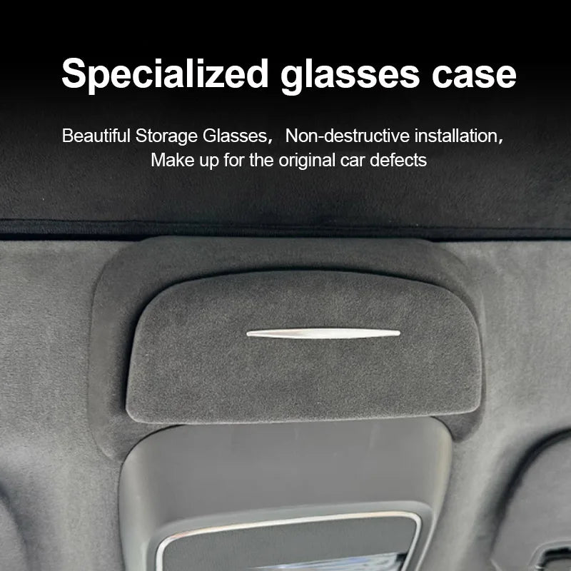 Glasses Spectacles Holder Box Case Car Interior Sunroof Glasses Case Sunglasses Clip For Chery Tiggo 9 For Jaecoo J8 2023-IN