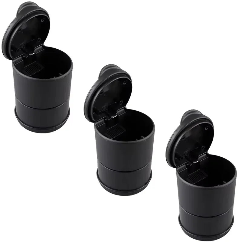 1/2/3/5Pcs New Car Ashtray Garbage Coin Storage Cup Container Cigar Ash Tray Car Styling Universal Size ashtray