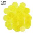 100/50pcs Montessori Education Math Toys Learning Resources Color Bingo Chip Supply 15mm