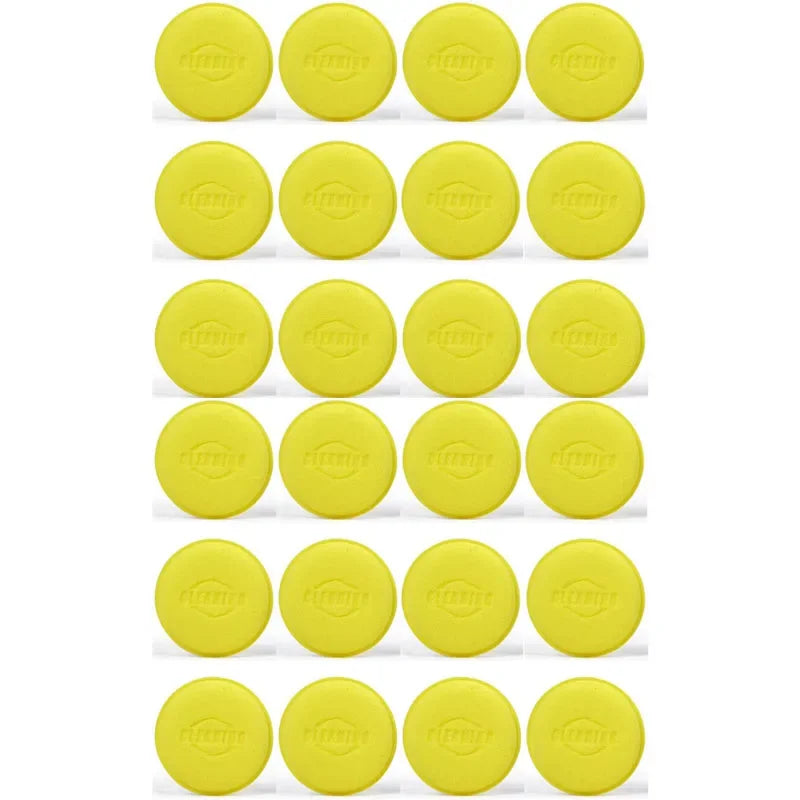 12-72Pcs Car Round Waxing Polish Sponges High Density Foam Applicator Pads Polishing Sponges For Car Detailing Tools