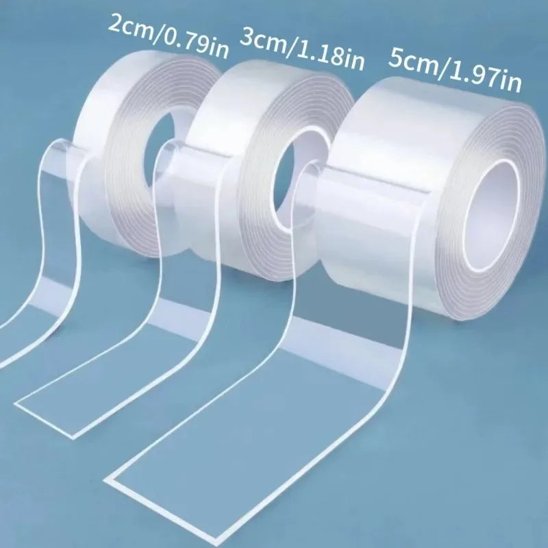 Strong Nano Adhesive Double-sided Tape with Super Strong Adhesion No Trace, Nail Free, Wall Mounted Strong Load-bearing Capacity