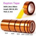 10m Double Sided Heat Tape,adhesive Heat Resistant/transfer Tape, For Heat Sublimation Press Vinyl,no Residue Width 3mm-100mm