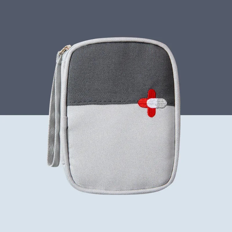 1pc Medicine Storage Bag Camping Outdoor Travel First Aid Kit Medicine Bags Organizer Emergency Survival Bag Pill Case