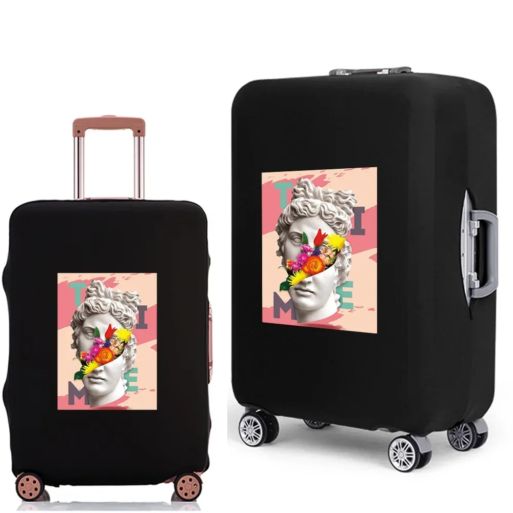 Luggage Case Suitcase Protective Cover 2022 New Funny Pattern Travel Elastic Luggage dust-proof Cover Apply 18-28 Suitcase