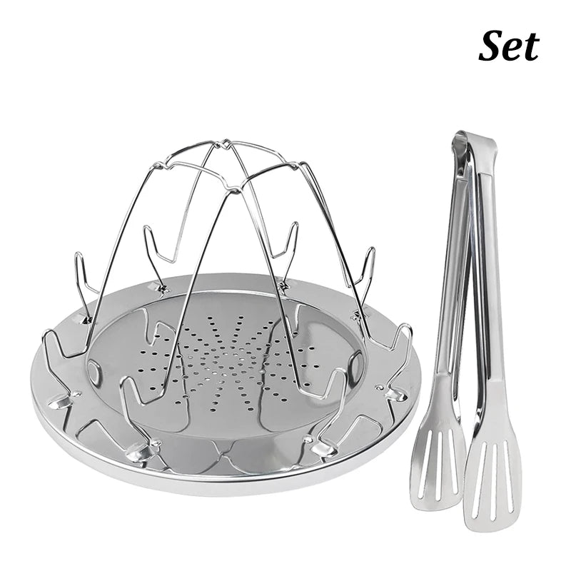 Foldable Stainless Steel Camping Toaster Rack Portable Gas Stove Bread Toast Holder Outdoor BBQ Picnic Hiking RV Burner Toaster