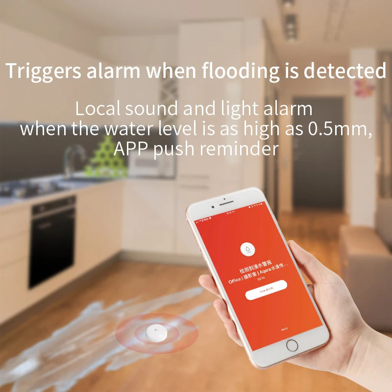 Aqara Water Immersing Sensor IP67 Zigbee Flood Water Leak Detector Smart Alarm Security Soaking Sensor For Xiaomi Home Homekit