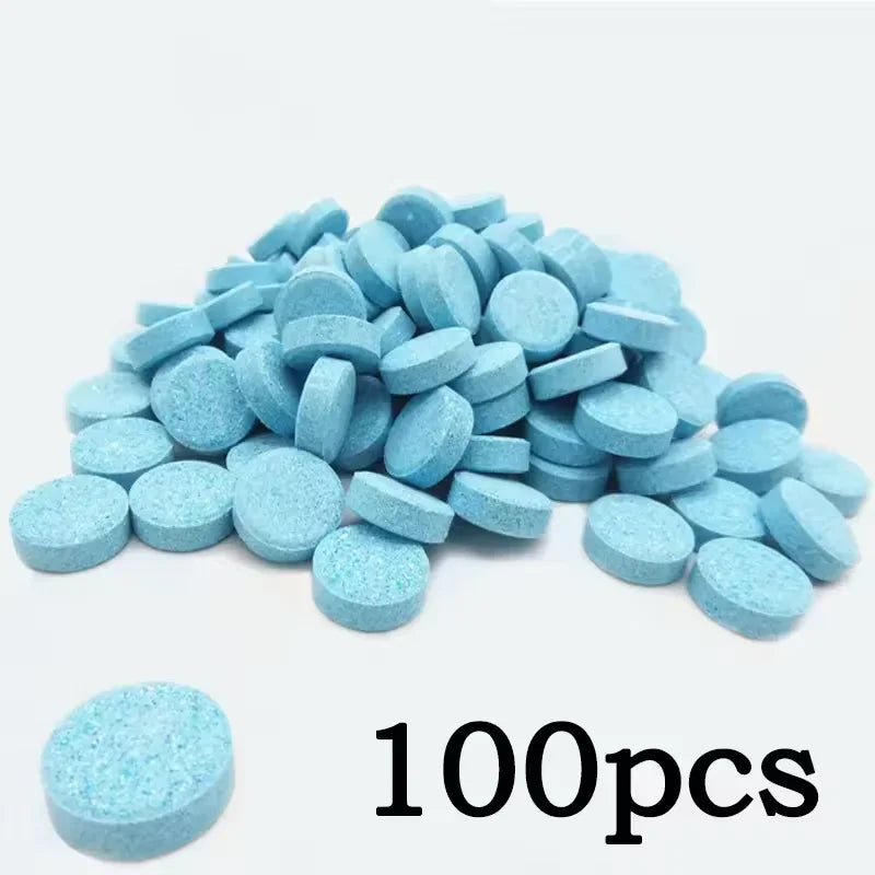 Car Windshield Cleaner, Glass Water Solid Effervescent Tablets for Car Window Wiper Washer Cleaning Accessories