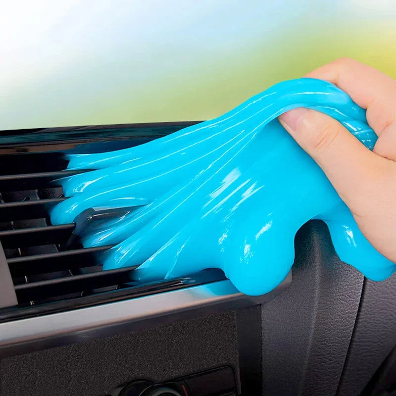 Car interior cleaning gel 160g slime Magic mud Car exhaust computer keyboard Dirt dust collector Car interior cleaning tool