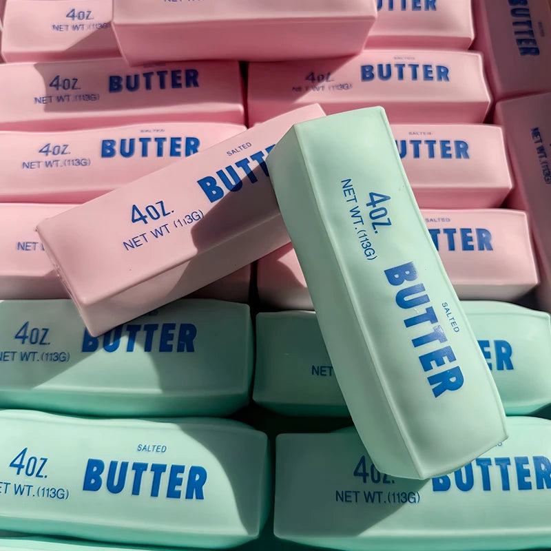 Creative Butter Stick Squishy Fidget Toy Building Block Filling No Rebound Squeeze Toy Adult Sensory Stress Relief Fidget Toy